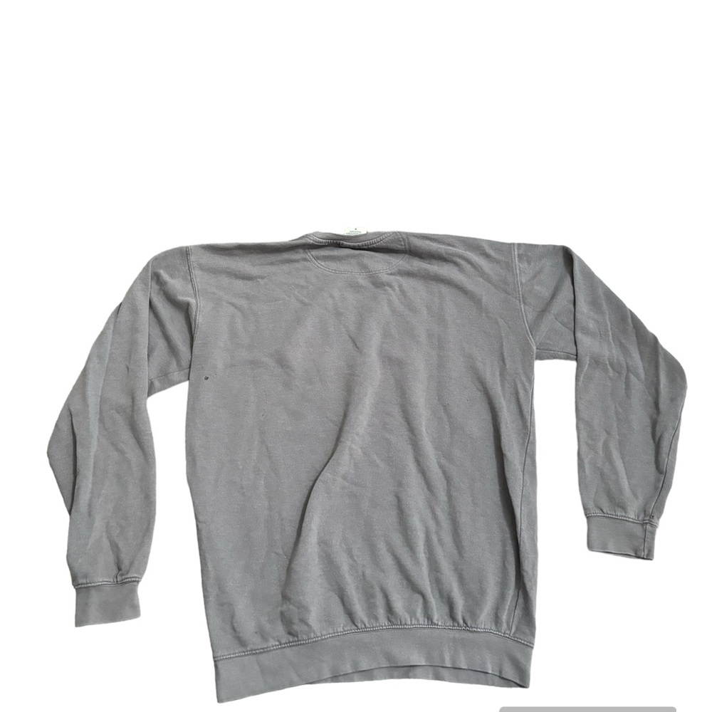 Orange Beach Gray Sweater Size Medium - Picture 2 of 4